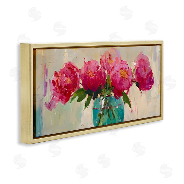Stupell Industries LSR Creative Studio | Vibrant Peonies Vase