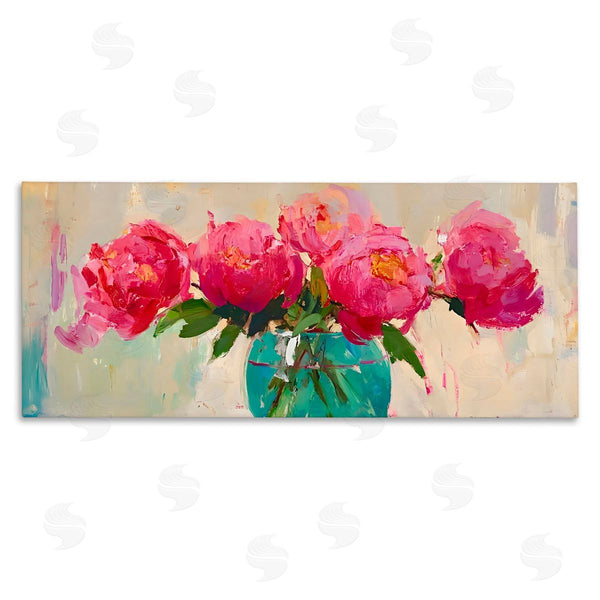 stupell industries LSR Creative Studio | Vibrant Peonies Vase