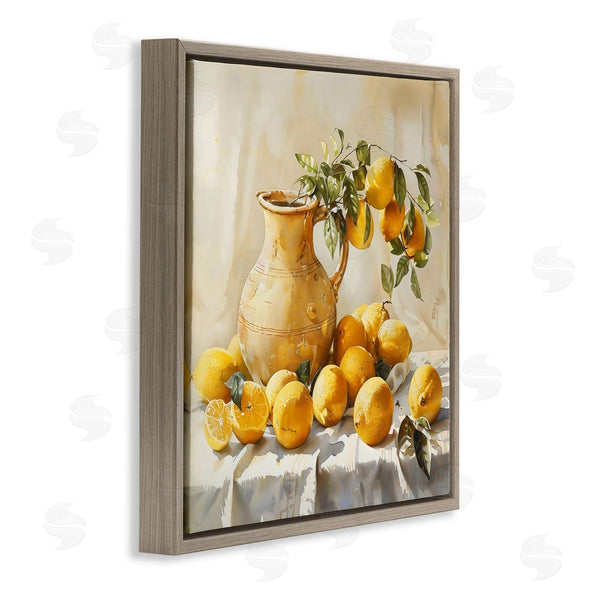 Stupell Industries LSR Creative Studio | Vintage Lemons And Pitcher