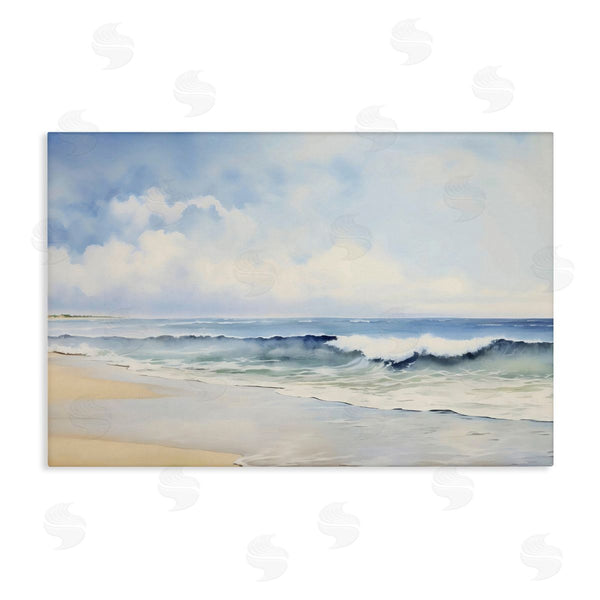 stupell industries LSR Creative Studio | Watercolor Beach Tide