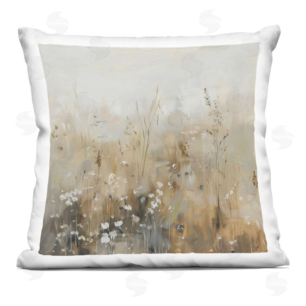 stupell industries LSR Creative Studio | Wildflower Brush Abstraction Printed Throw Pillow