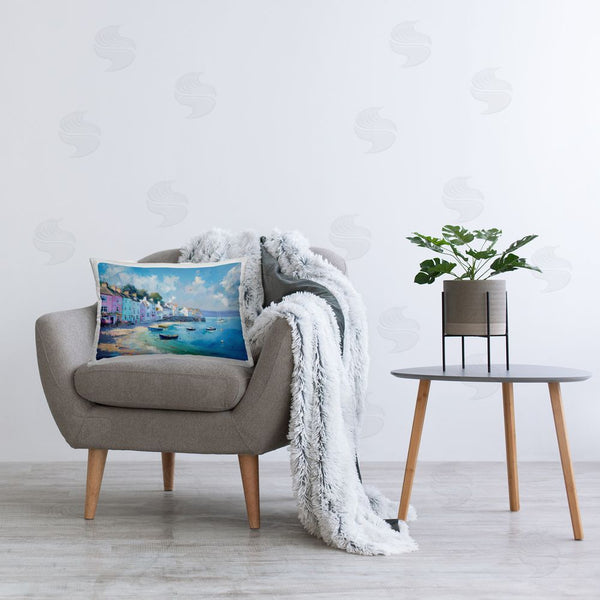 Stupell Industries LSR Design Studio | A Place To Stay Scenery Printed Throw Pillow