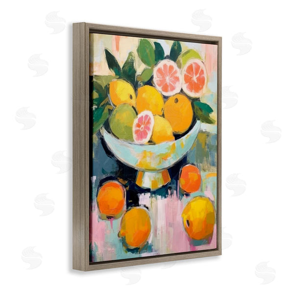 Stupell Industries LSR Design Studio | Abstract Citrus Still Life Wall Art