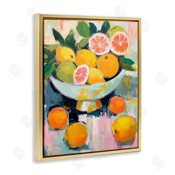 Stupell Industries LSR Design Studio | Abstract Citrus Still Life Wall Art