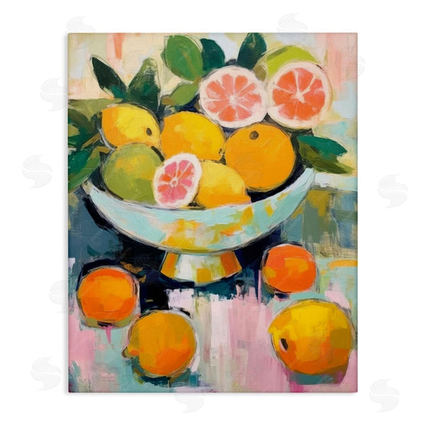 stupell industries LSR Design Studio | Abstract Citrus Still Life Wall Art