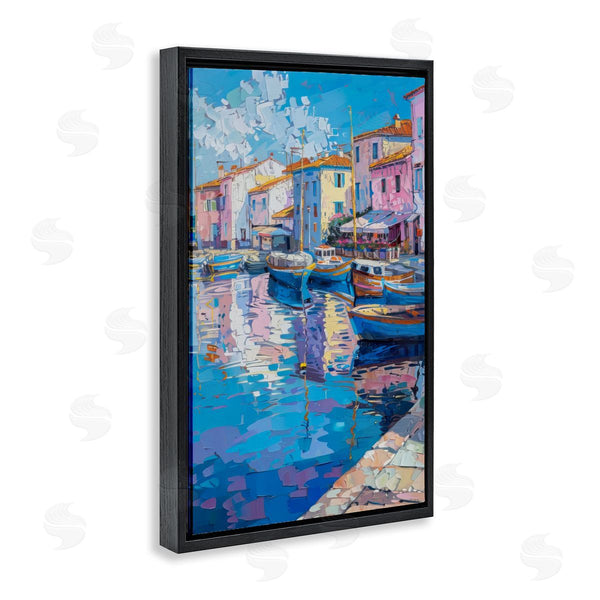 Stupell Industries LSR Design Studio | Abstract Harbor Reflection