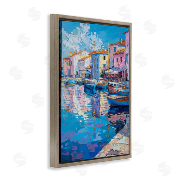 Stupell Industries LSR Design Studio | Abstract Harbor Reflection