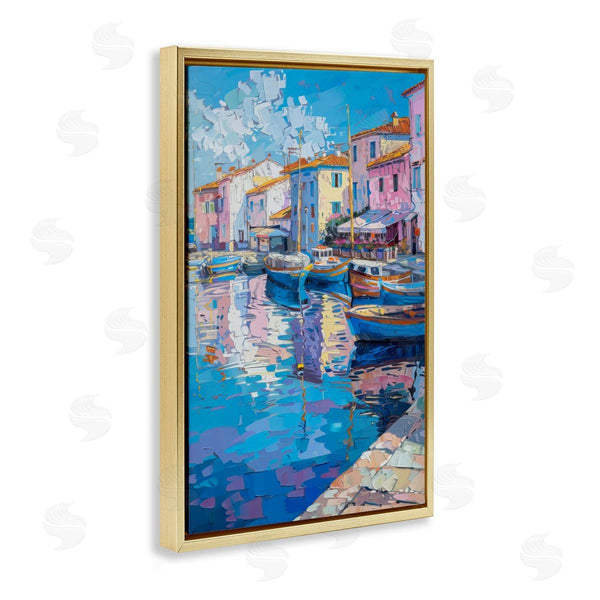 Stupell Industries LSR Design Studio | Abstract Harbor Reflection