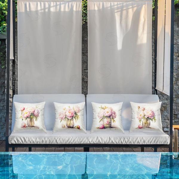 Stupell Industries LSR Design Studio | Alluring Blush Peonies Printed Throw Pillow Set