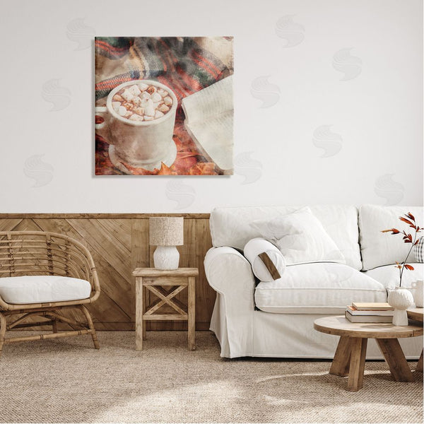 Stupell Industries LSR Design Studio | Autumn Cocoa & Book Wall Art