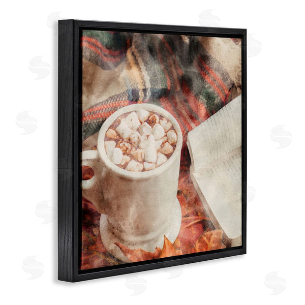 Stupell Industries LSR Design Studio | Autumn Cocoa & Book Wall Art