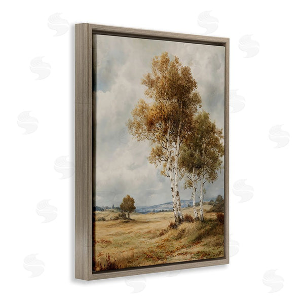 Stupell Industries LSR Design Studio | Autumn Countryside Birch Wall Art