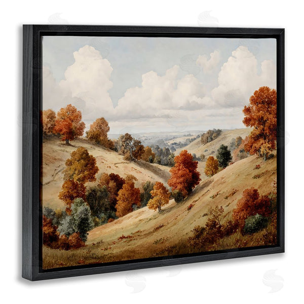 Stupell Industries LSR Design Studio | Autumn Tree Lined Hills Wall Art