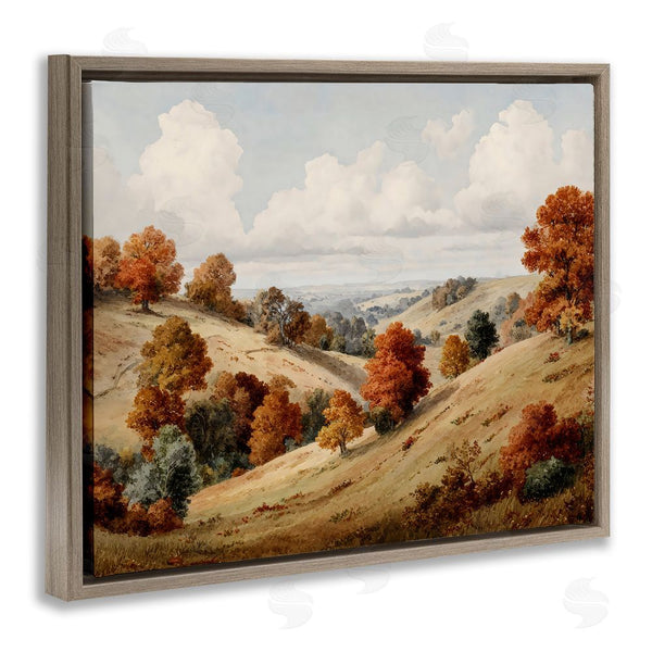 Stupell Industries LSR Design Studio | Autumn Tree Lined Hills Wall Art