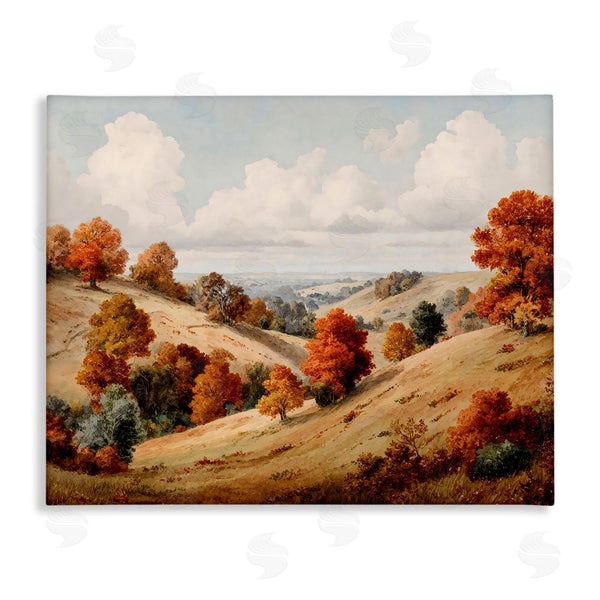 stupell industries LSR Design Studio | Autumn Tree Lined Hills Wall Art