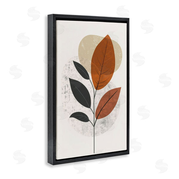 Stupell Industries LSR Design Studio | Autumnal Neutral Leaves