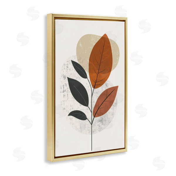 Stupell Industries LSR Design Studio | Autumnal Neutral Leaves