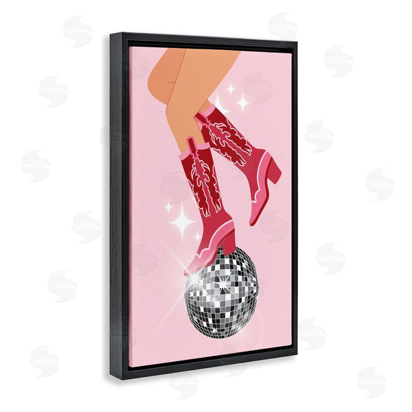 Stupell Industries LSR Design Studio | Balancing Disco Cowgirl