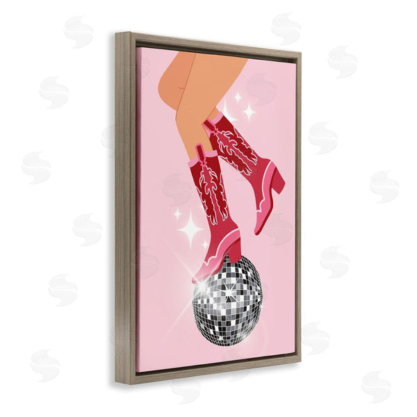 Stupell Industries LSR Design Studio | Balancing Disco Cowgirl