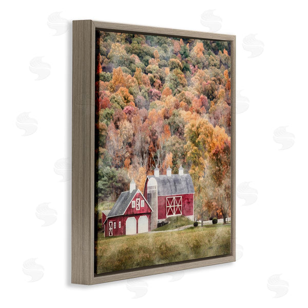 Stupell Industries LSR Design Studio | Barn In Autumn Scene Wall Art