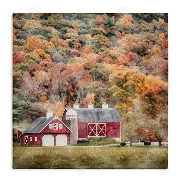 stupell industries LSR Design Studio | Barn in Autumn Scene Wall Art