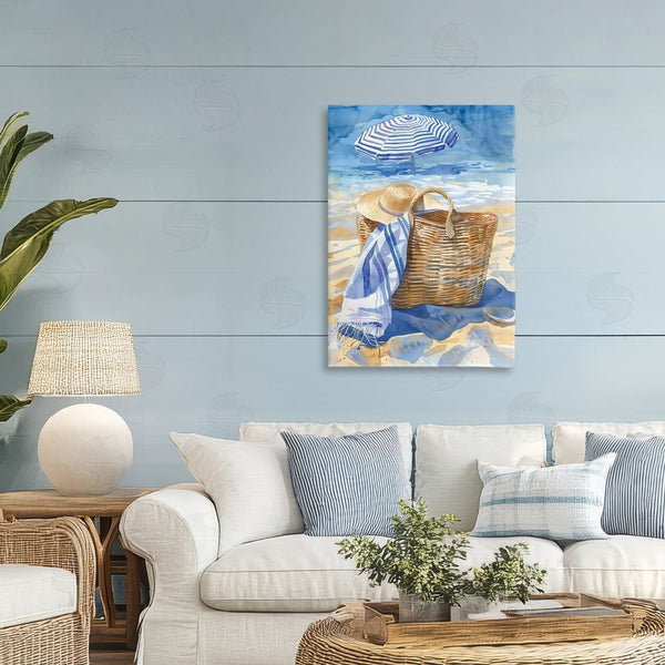 Stupell Industries LSR Design Studio | Beach Basket Essentials