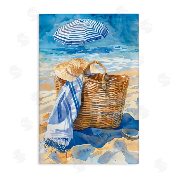 stupell industries LSR Design Studio | Beach Basket Essentials