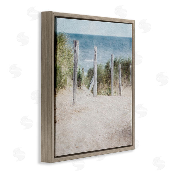 Stupell Industries LSR Design Studio | Beach Fence Landscape Wall Art