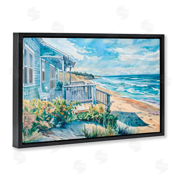 Stupell Industries LSR Design Studio | Beach Villa Overlook