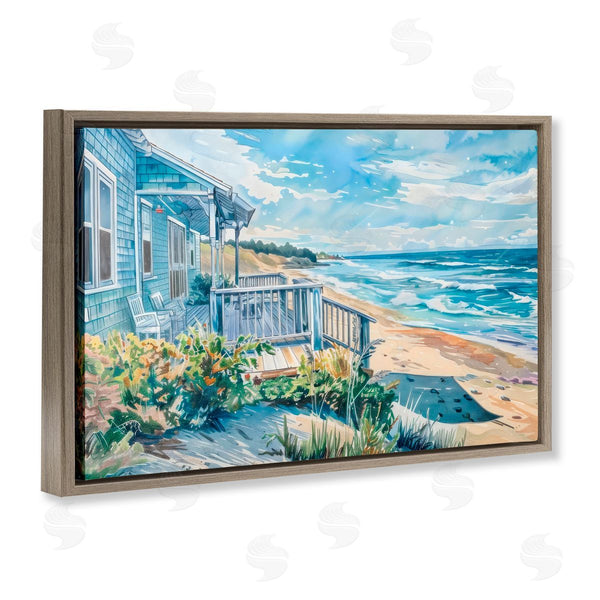Stupell Industries LSR Design Studio | Beach Villa Overlook