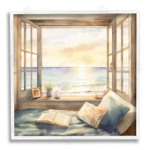 Stupell Industries LSR Design Studio | Beach Window View