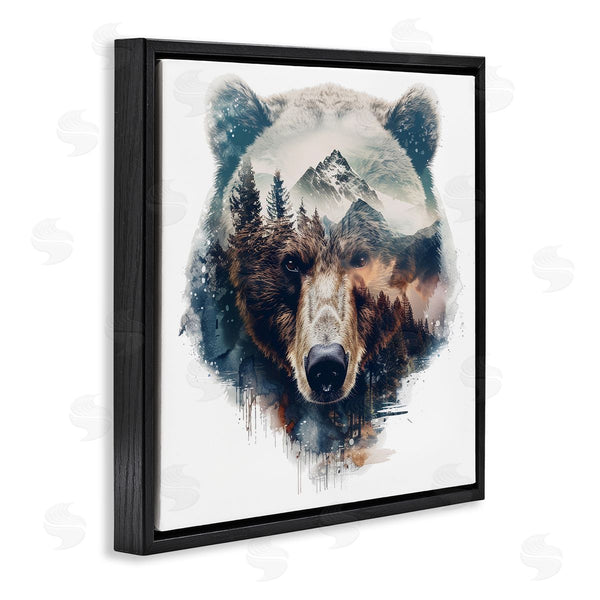 Stupell Industries LSR Design Studio | Bear Head Silhouette