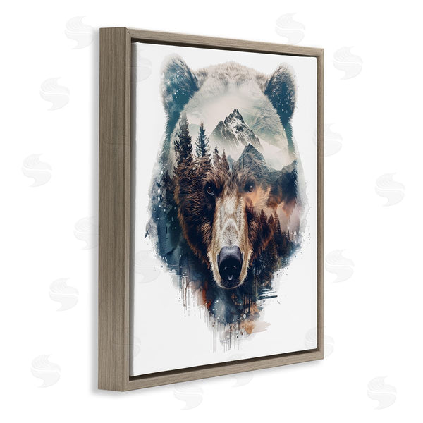 Stupell Industries LSR Design Studio | Bear Head Silhouette
