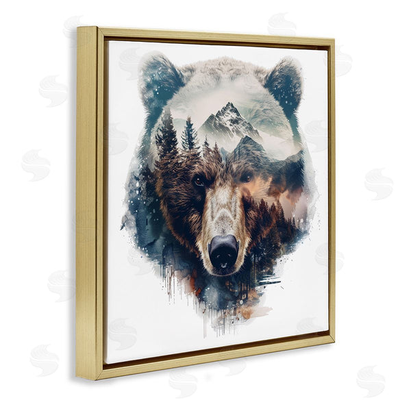 Stupell Industries LSR Design Studio | Bear Head Silhouette