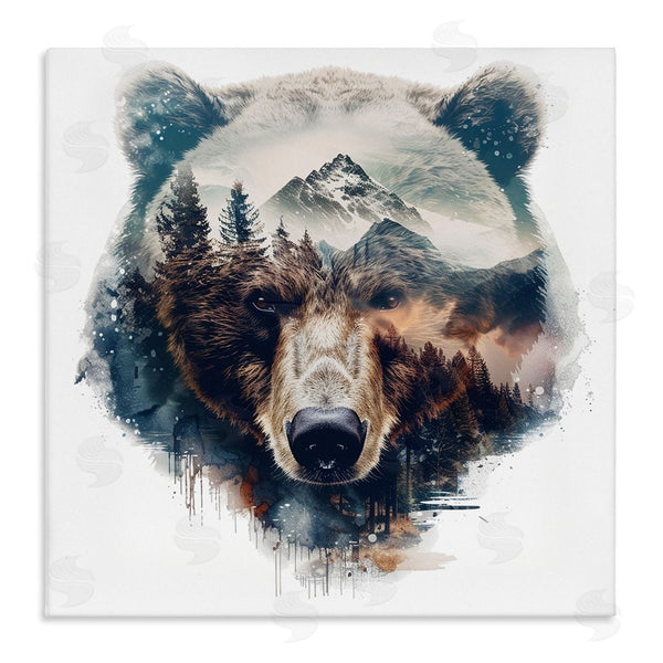 stupell industries LSR Design Studio | Bear Head Silhouette