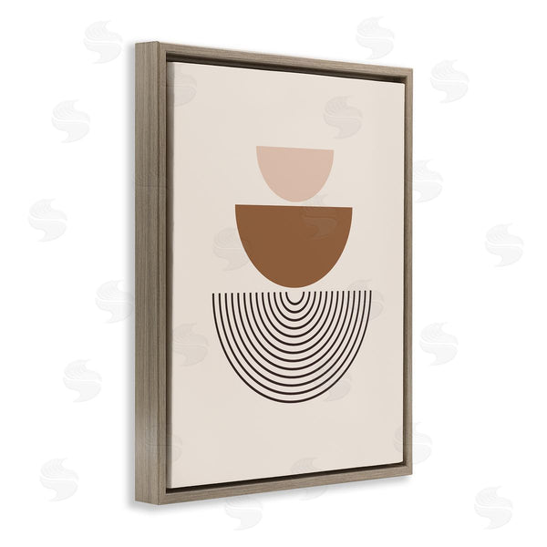 Stupell Industries LSR Design Studio | Beige Boho Geometric Wall Art