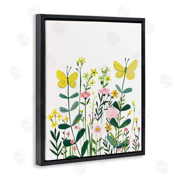 Stupell Industries LSR Design Studio | Blooming Garden Butterflies