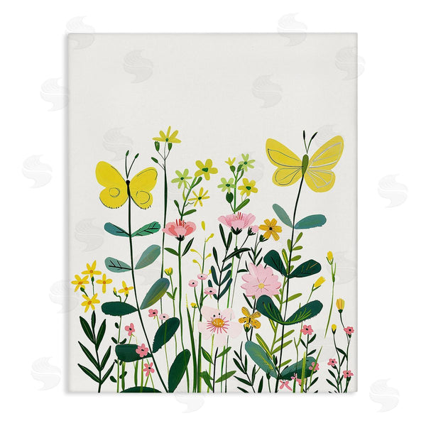 stupell industries LSR Design Studio | Blooming Garden Butterflies