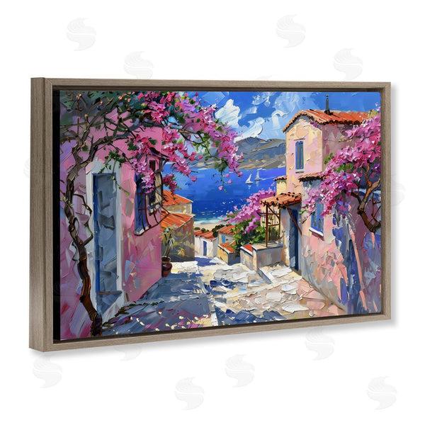 Stupell Industries LSR Design Studio | Blossom Village Coastal Architecture Wall Art