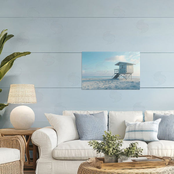Stupell Industries LSR Design Studio | Blue And White Beach Scene