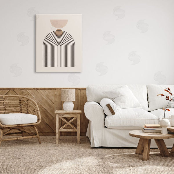 Stupell Industries LSR Design Studio | Boho Cream Shapes Wall Art