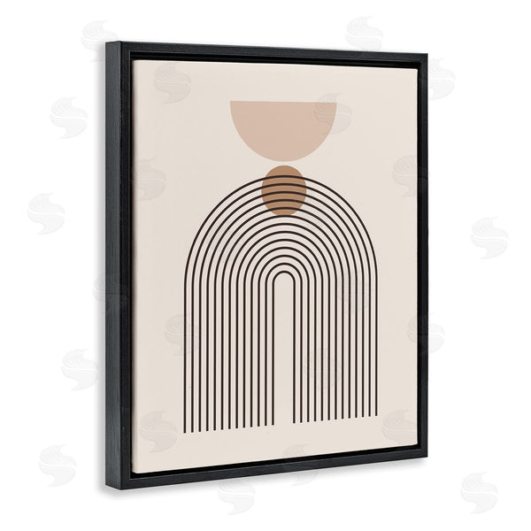 Stupell Industries LSR Design Studio | Boho Cream Shapes Wall Art