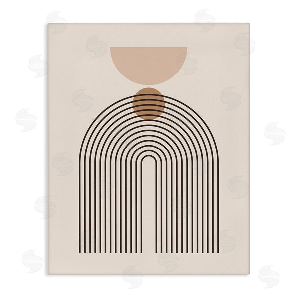 stupell industries LSR Design Studio | Boho Cream Shapes Wall Art