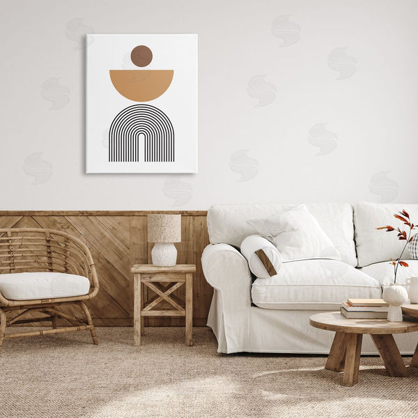 Stupell Industries LSR Design Studio | Boho Modern Shapes Wall Art