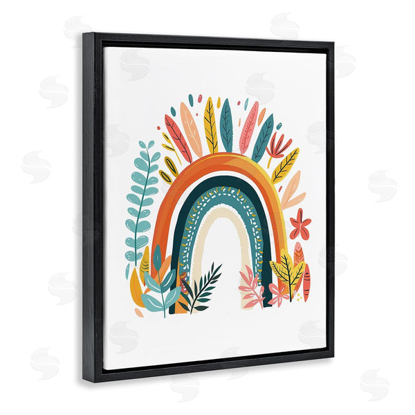 Stupell Industries LSR Design Studio | Boho Rainbow Blooms