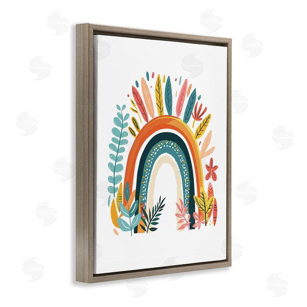 Stupell Industries LSR Design Studio | Boho Rainbow Blooms