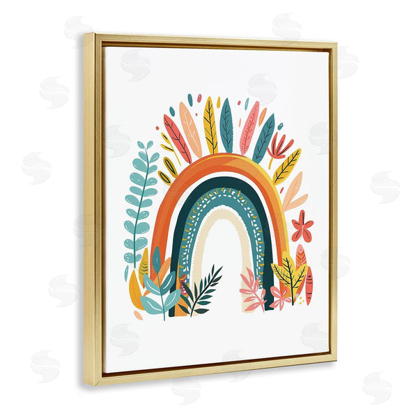 Stupell Industries LSR Design Studio | Boho Rainbow Blooms