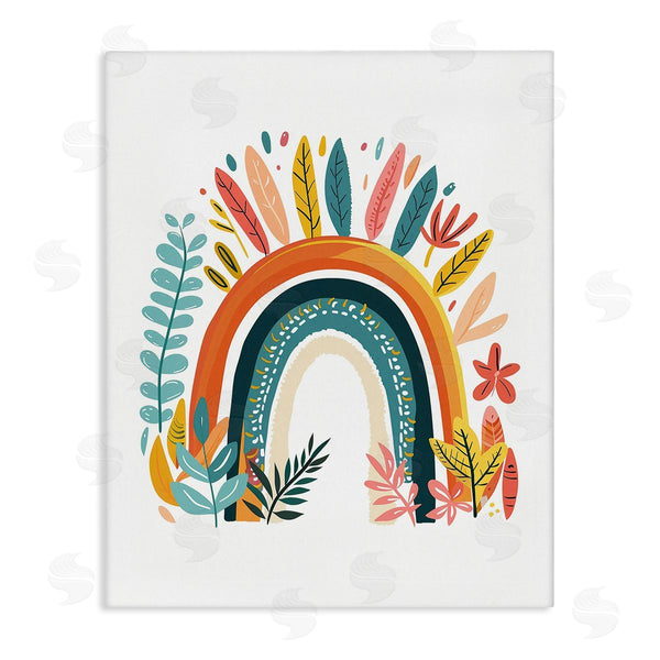 stupell industries LSR Design Studio | Boho Rainbow Blooms