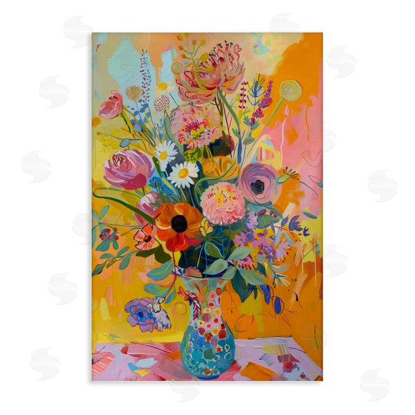 stupell industries LSR Design Studio | Bright Hued Mod Bouquet
