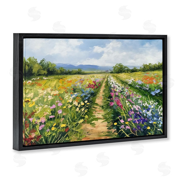 Stupell Industries LSR Design Studio | Bright Hued Wildflower Path